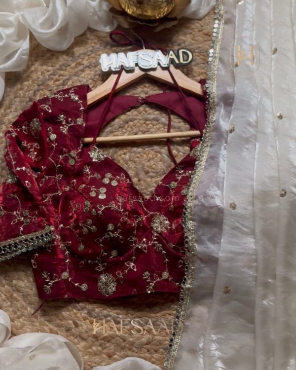 stardust satin saree