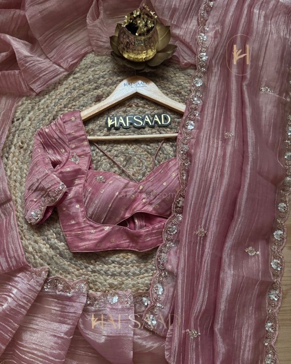 Mithul- soft tissue saree